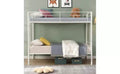 Bellemave Twin Over Twin Bunk Bed with and 2 Side Ladders, and Full Length Guardrail, Convertible Bunk Bed for Kids, Teens, White