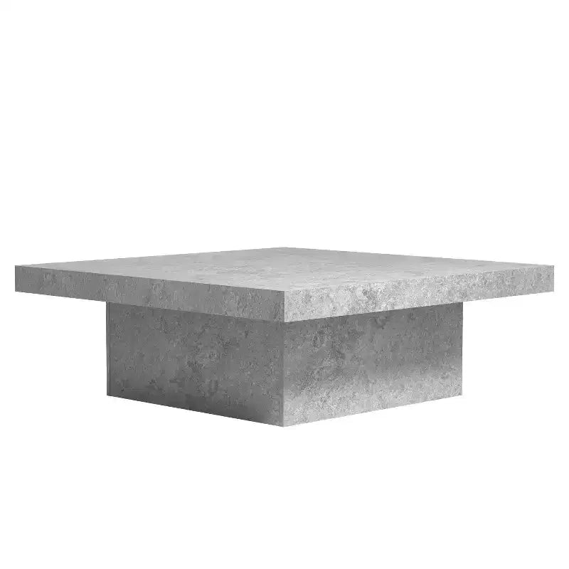 Table basse en bois manufacturé 35,4 L x 35,4 P x 12,2 H