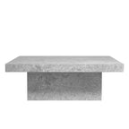 Table basse en bois manufacturé 35,4 L x 35,4 P x 12,2 H