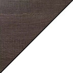 Table d'appoint avec plateau lisse et deux étagères, construction en MDF, table d'appoint d'appoint de style transitionnel pour la décoration du salon ou de la chambre à coucher