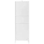 Armoire de salle de bain haute multifonctionnelle de 70,9" résistante à l'eau avec étagères réglables et portes à fermeture douce