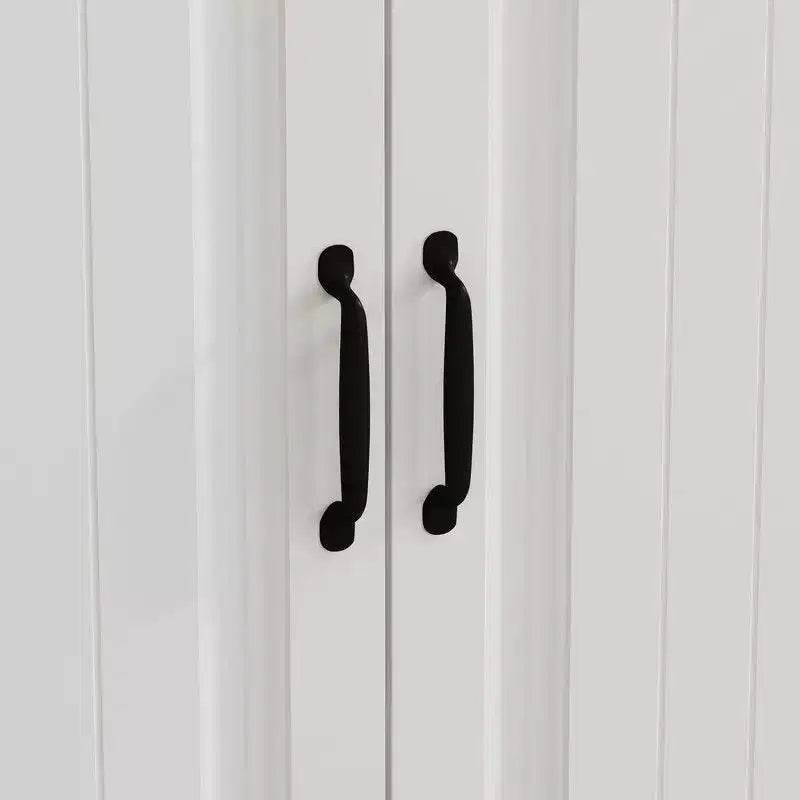 Meuble-lavabo moderne minimaliste à deux portes avec rangement rotatif, organisateur de maquillage pour salle de bain et dressing