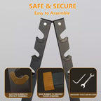 Support de rangement pour haltères seulement, étagère de rangement pour poids en acier A-frame, support à poids pour gym à domicile, support de rangement pour haltères