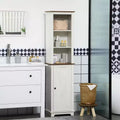 GDFStudio Henriette Farmhouse 63'' Tall Bathroom Storage Cabinet with 1 Door and Adjustable Shelves