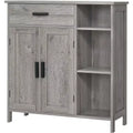 Dcolora Bathroom Cabinet, Floor Storage Cabinet with Doors and Shelves, Coffee Bar Cabinets with Drawer