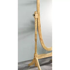 Miroir sur pied de 150,5 cm, psyché avec support en bois, miroir de sol pour magasin de vêtements, cabine d'essayage