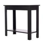 Lavish Home Narrow End Table with Charging Station