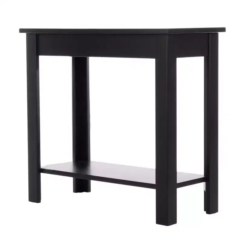 Lavish Home Narrow End Table with Charging Station