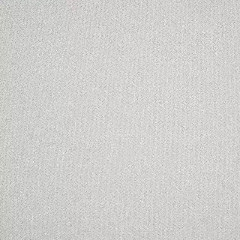 Cadre de lit rembourré Queen/King Size, Lit plateforme avec tête de lit haute en chenille, Sommier tapissier non requis, Blanc ivoire