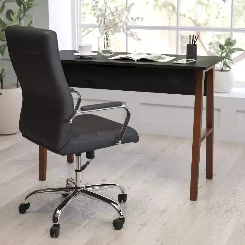 Bureau d'écriture et de travail avec tiroir - Table de bureau pour l'écriture et le travail