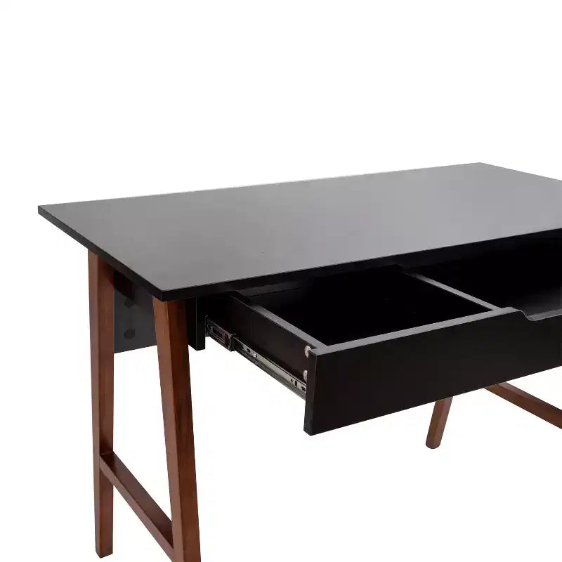 Bureau d'écriture et de travail avec tiroir - Table de bureau pour l'écriture et le travail