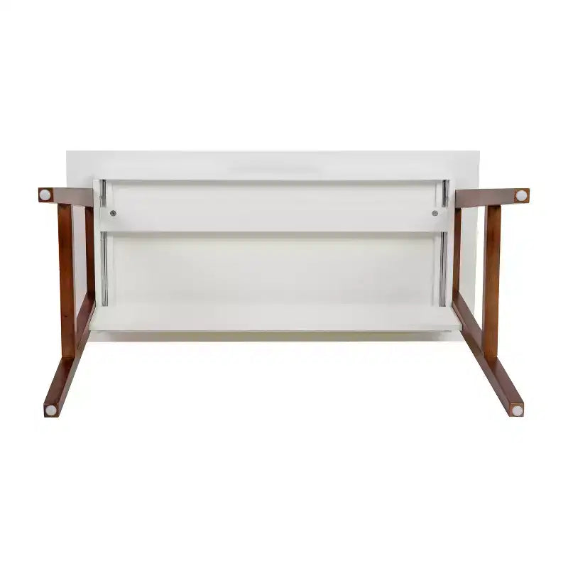 Bureau d'écriture et de travail avec tiroir - Table de bureau pour l'écriture et le travail