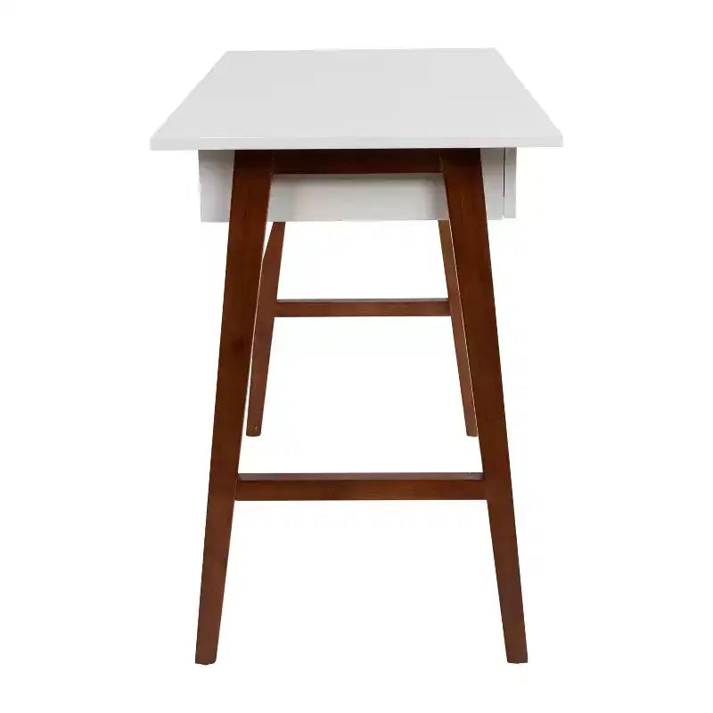 Bureau d'écriture et de travail avec tiroir - Table de bureau pour l'écriture et le travail