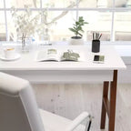 Bureau d'écriture et de travail avec tiroir - Table de bureau pour l'écriture et le travail