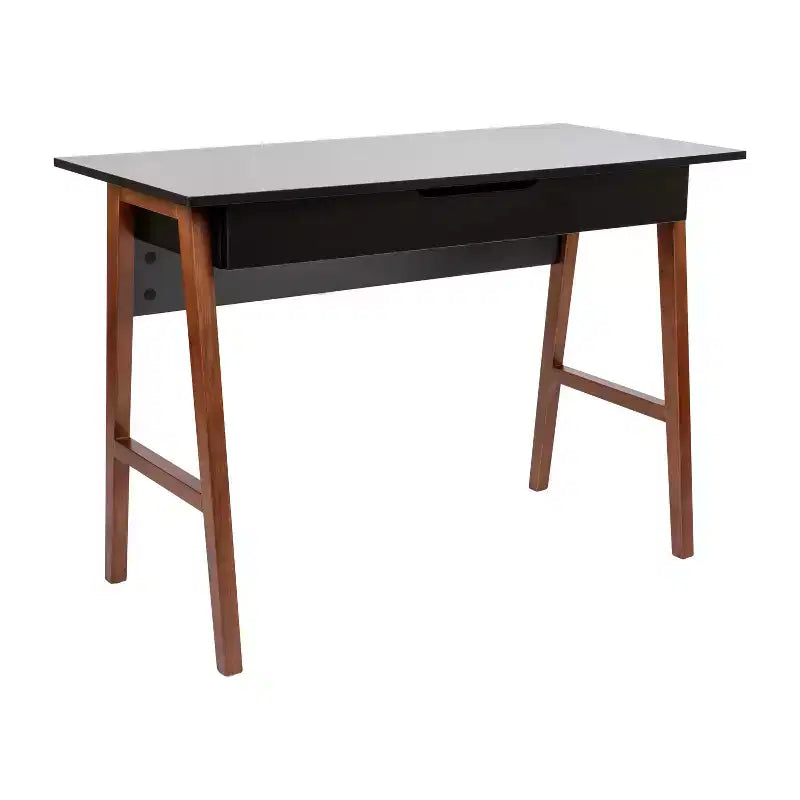 Bureau d'écriture et de travail avec tiroir - Table de bureau pour l'écriture et le travail