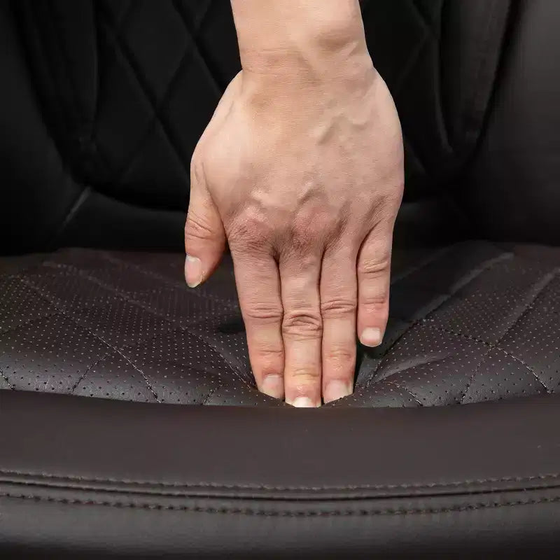 Chaise de bureau exécutive grande taille avec siège large, chaise de bureau d'ordinateur à dossier haut, hauteur réglable et roulettes pivotantes