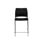 Tabouret de bar en plastique , hauteur comptoir, lot de 4