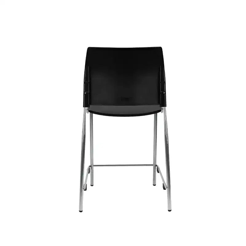 Tabouret de bar en plastique , hauteur comptoir, lot de 4