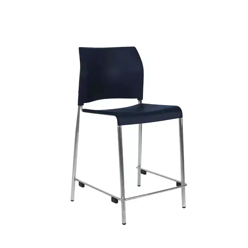 Tabouret de bar en plastique , hauteur comptoir, lot de 4